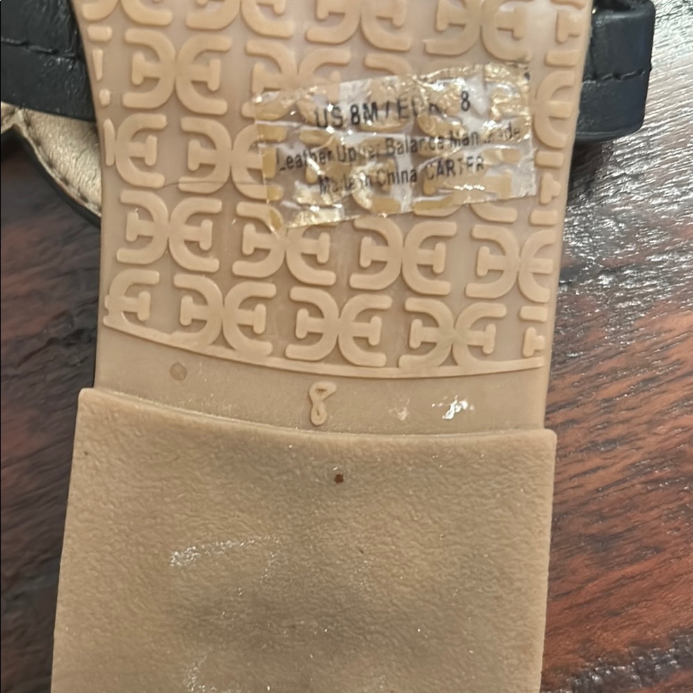 Sam Edelman Black Slide Sandals Casual Comfort - Picture 4 of 4